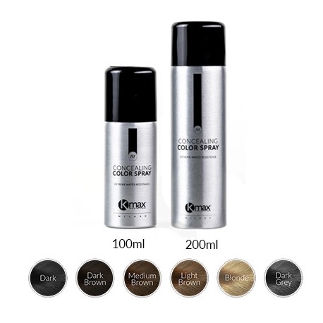 Spray Couleur Kmax Densifiant pour cheveux clairsemés 200ml